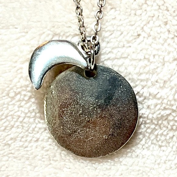 Wedding Anniversary I Love You To The Moon and Back Necklace 14th Anniversary - Picture 2 of 8